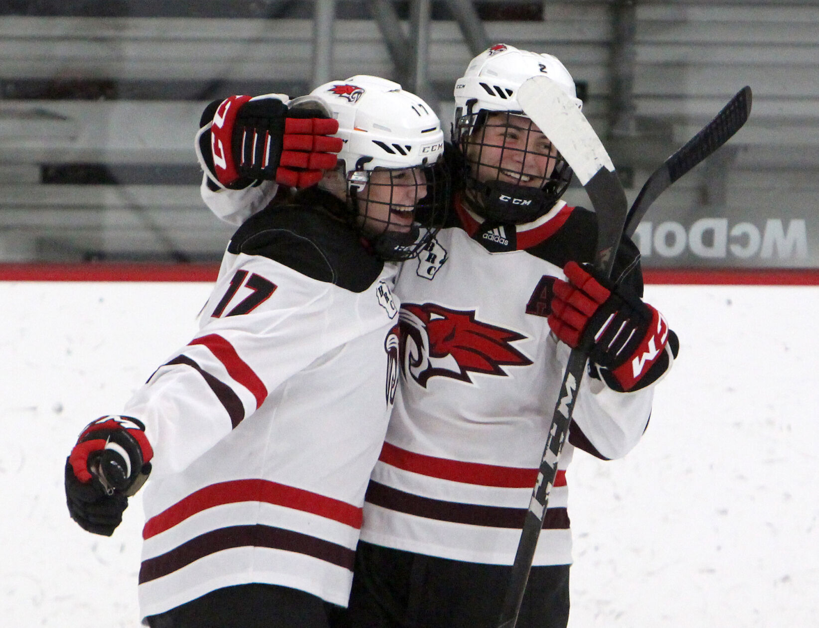 Hudson at Chippewa Falls/Menomonie girls hockey 1-17-23